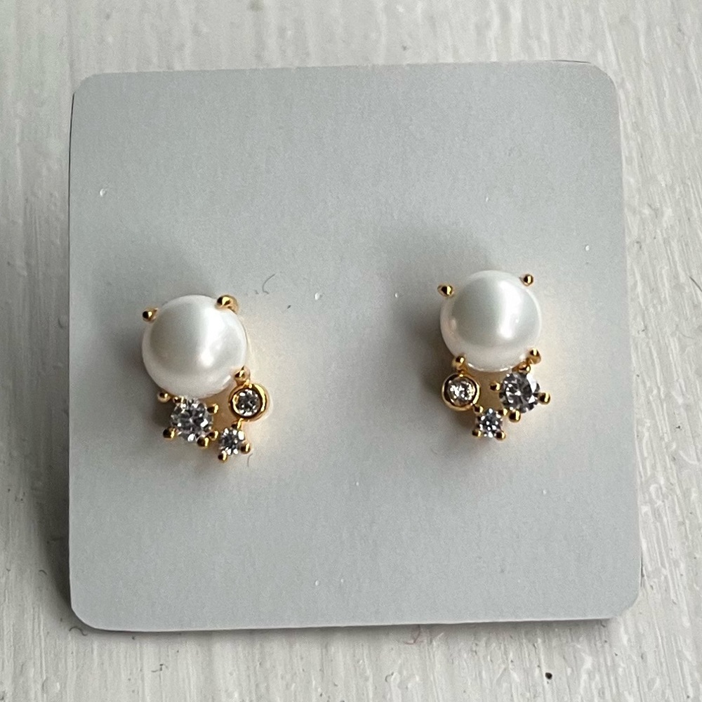 Anthropologie Pearl Earrings